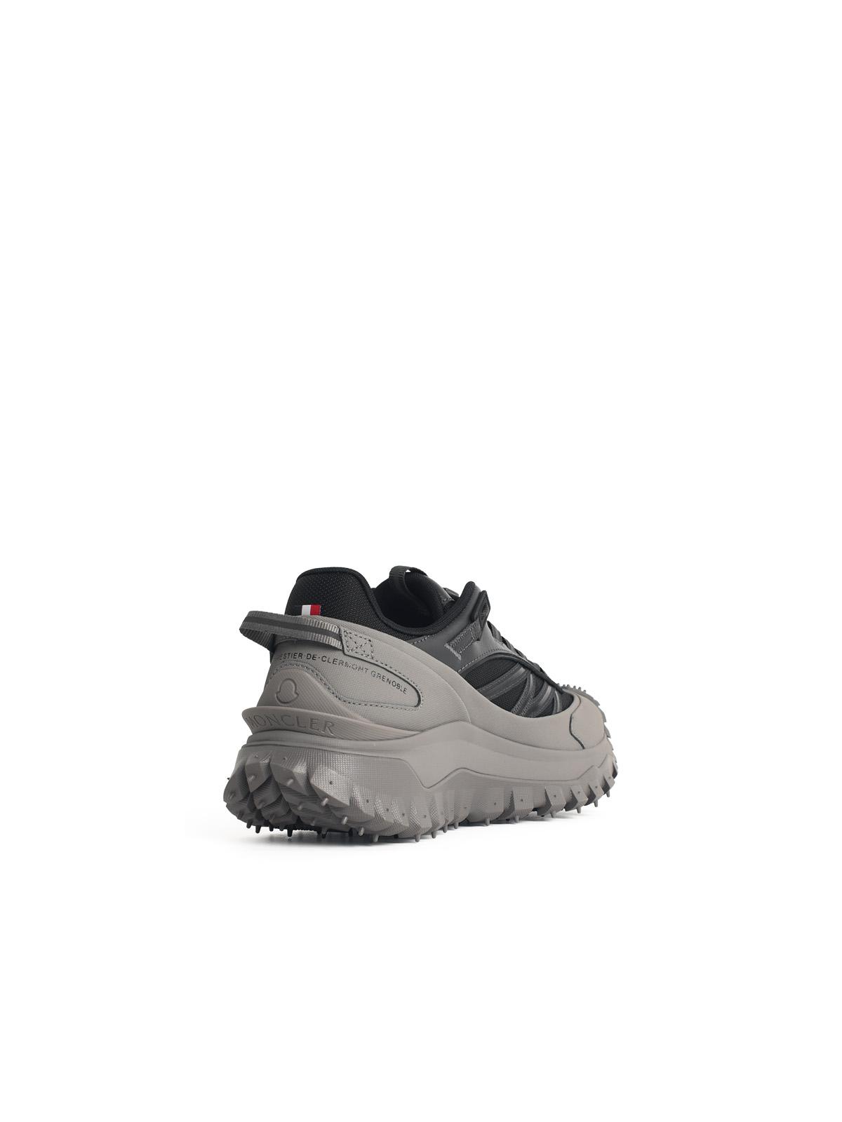 Moncler 'Trailgrip Gtx' Black And Grey Polyamide Sneakers Men MONCLER