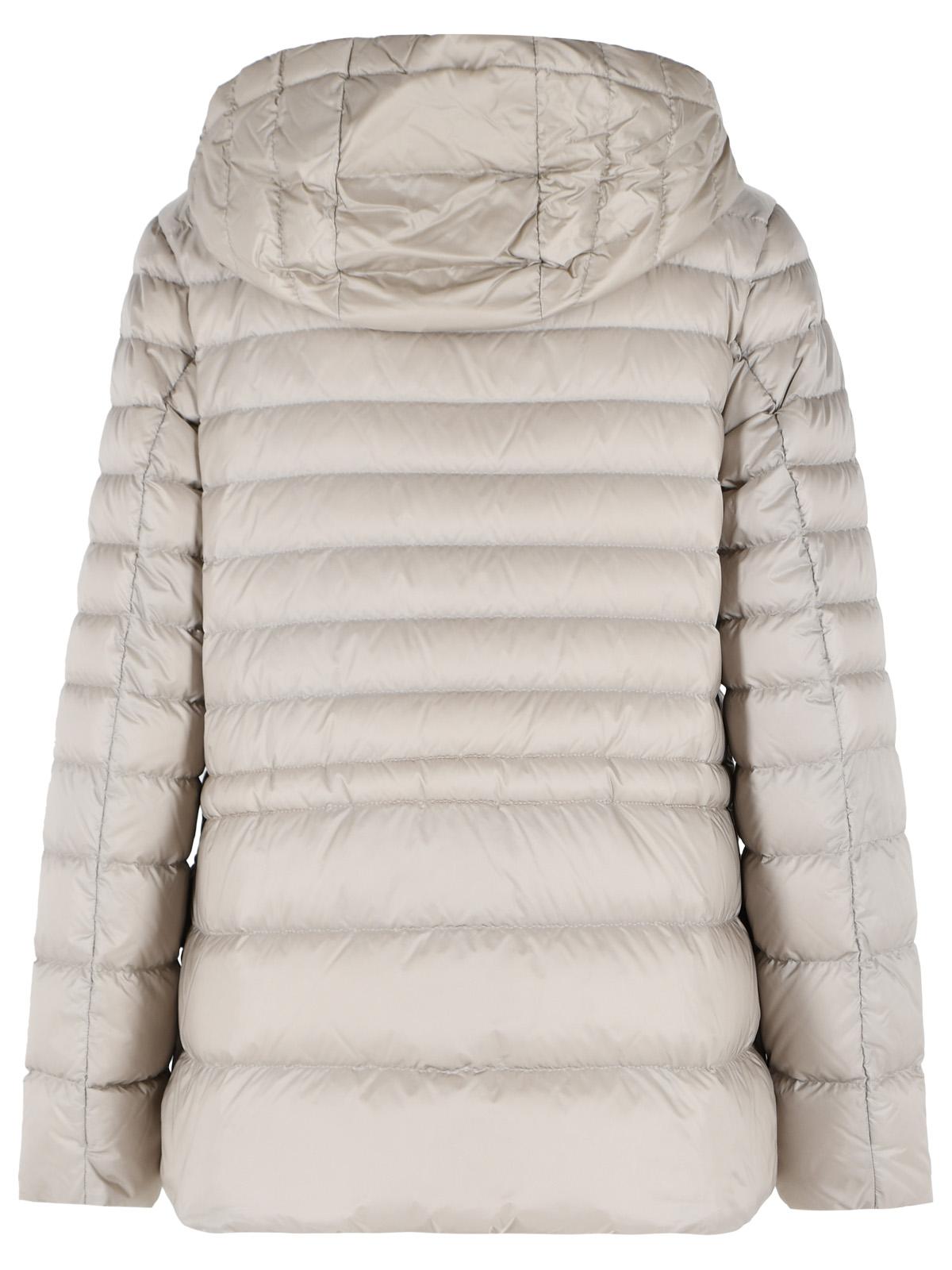 Moncler 'Raies' Light Beige Polyamide Down Jacket Women MONCLER