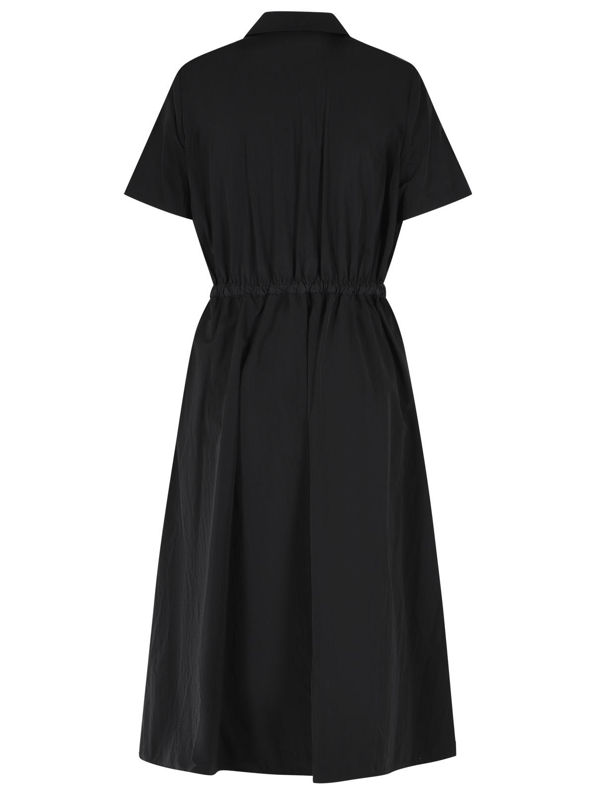 Moncler 'Midi' Black Polyamide Dress Women MONCLER