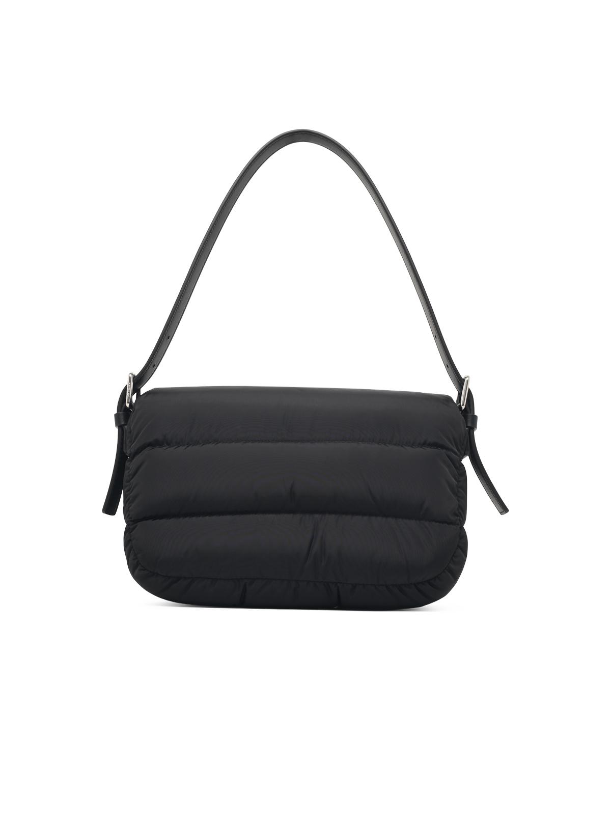 Moncler 'Caradoc Baguette' Black Polyamide Shoulder Bag Women MONCLER