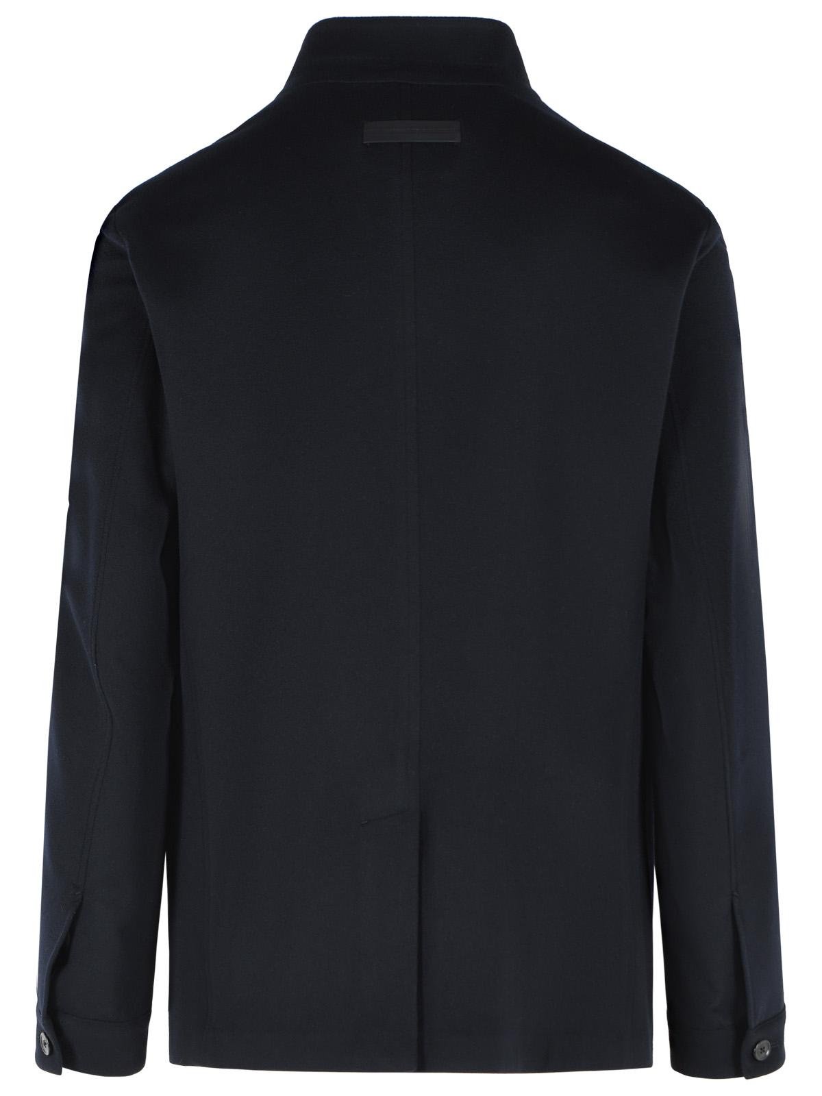 Zegna 'Oasi' Dark Blue Cashmere Blazer Men ZEGNA