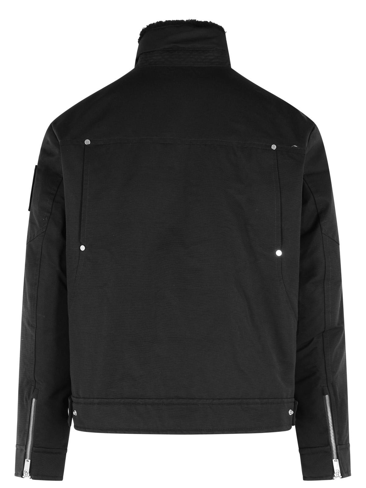 Moose Knuckles 'Falcon' Black Cotton Blend Jacket Men MOOSE KNUCKLES