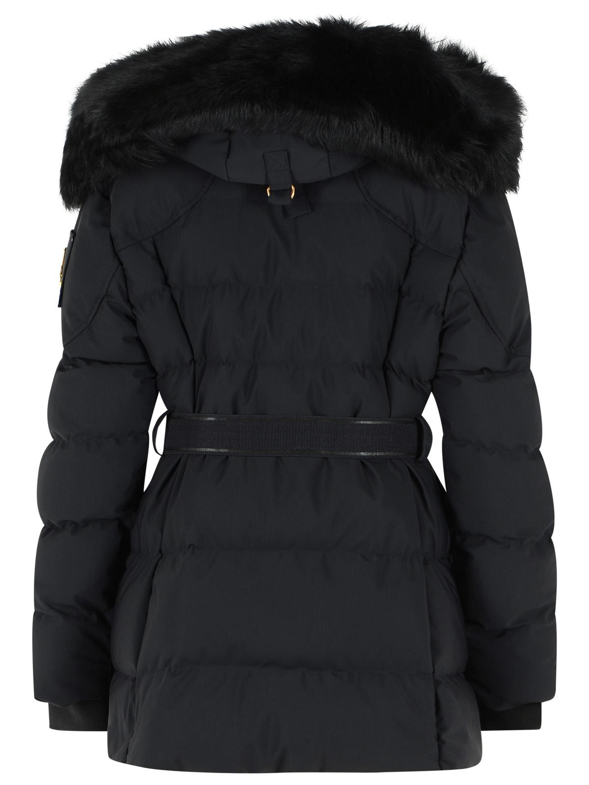 Moose Knuckles 'Gilded 3Q' Black Nylon Blend Parka Women