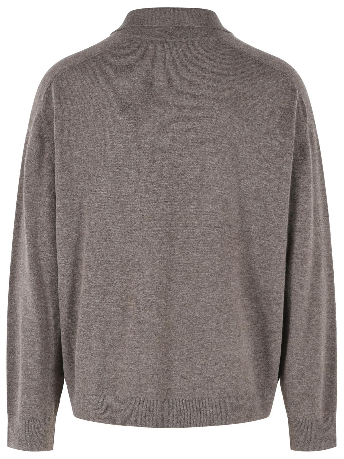 Acne Studios Brown Wool And Yak Blend Sweater Men ACNE STUDIOS