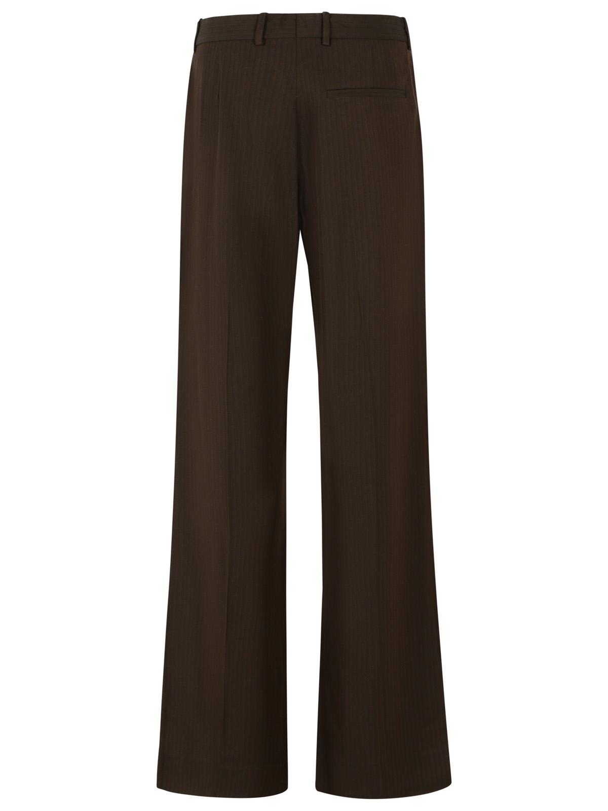 Acne Studios Brown Wool Trousers Men ACNE STUDIOS