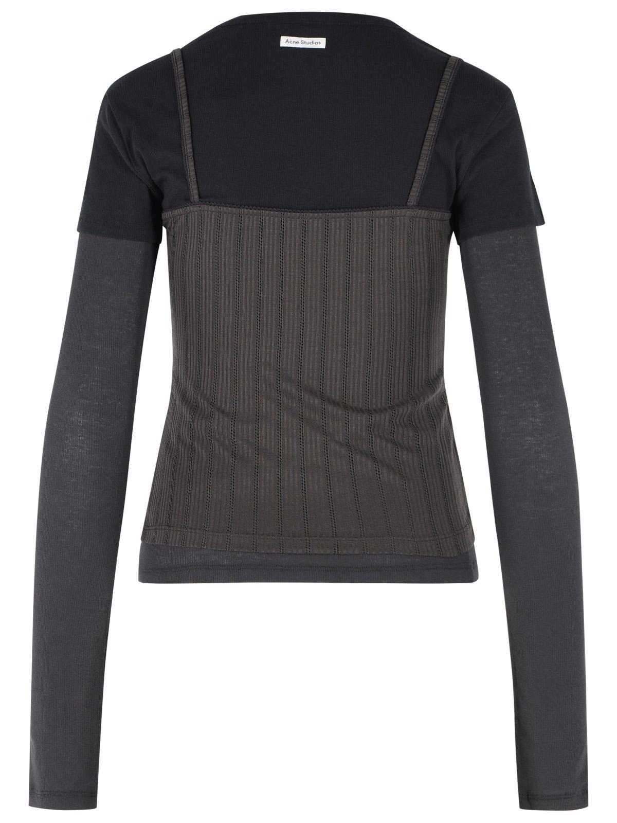 Acne Studios Black Lyocell T-Shirt Women ACNE STUDIOS