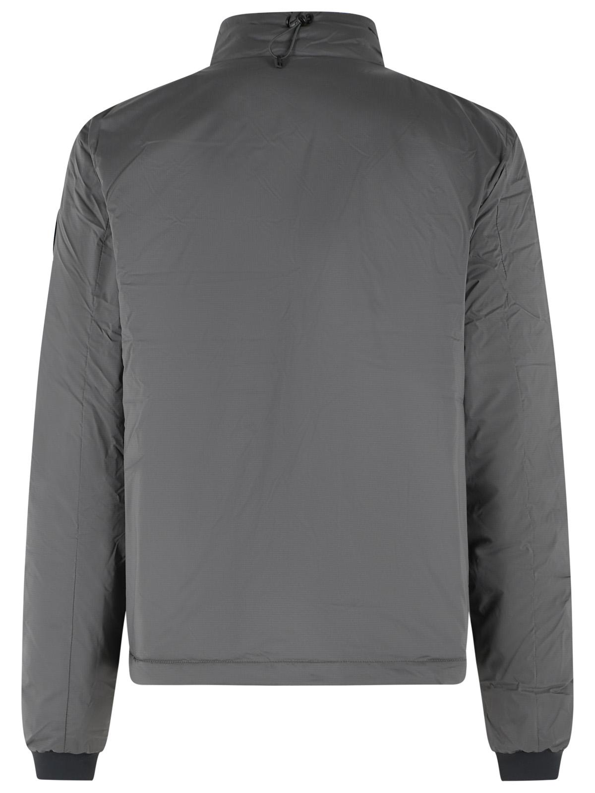 Canada Goose 'Lodge' Grey Polyamide Down Jacket Men CANADA GOOSE