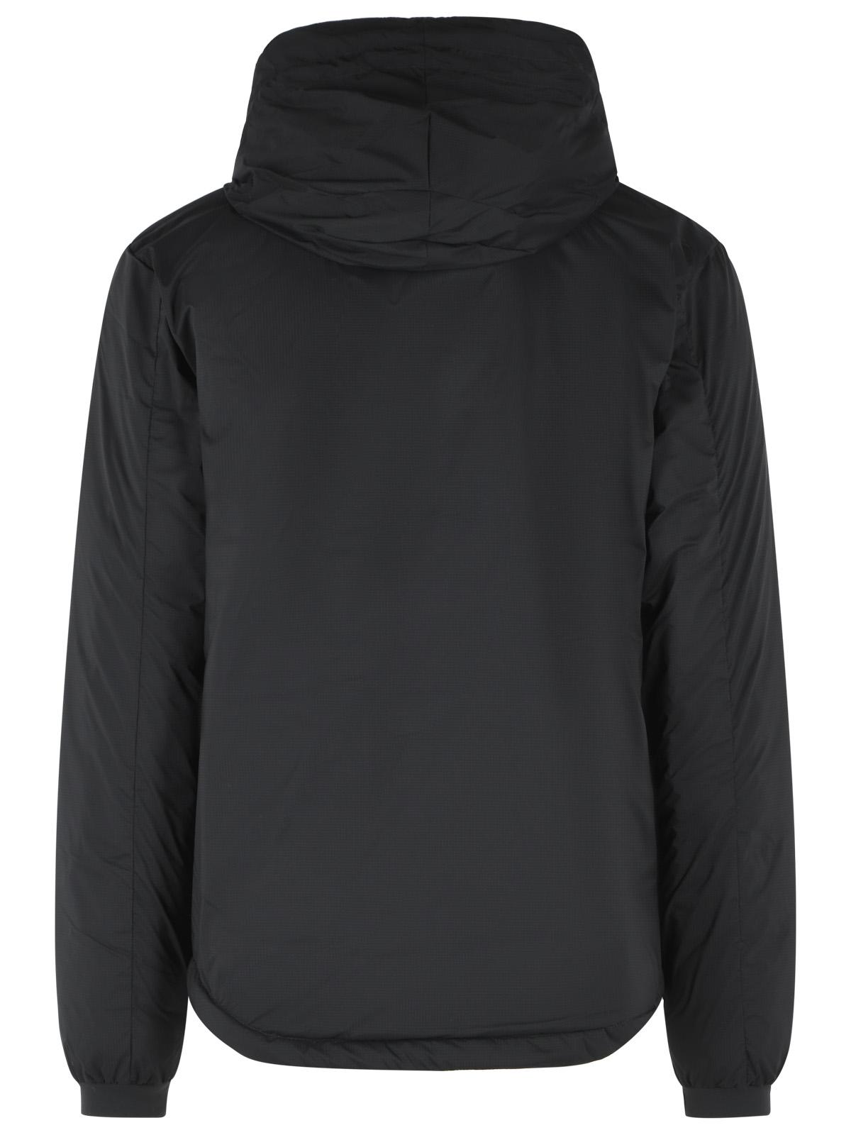 Canada Goose 'Lodge' Hooded Down Jacket In Black Polyamide Men CANADA GOOSE