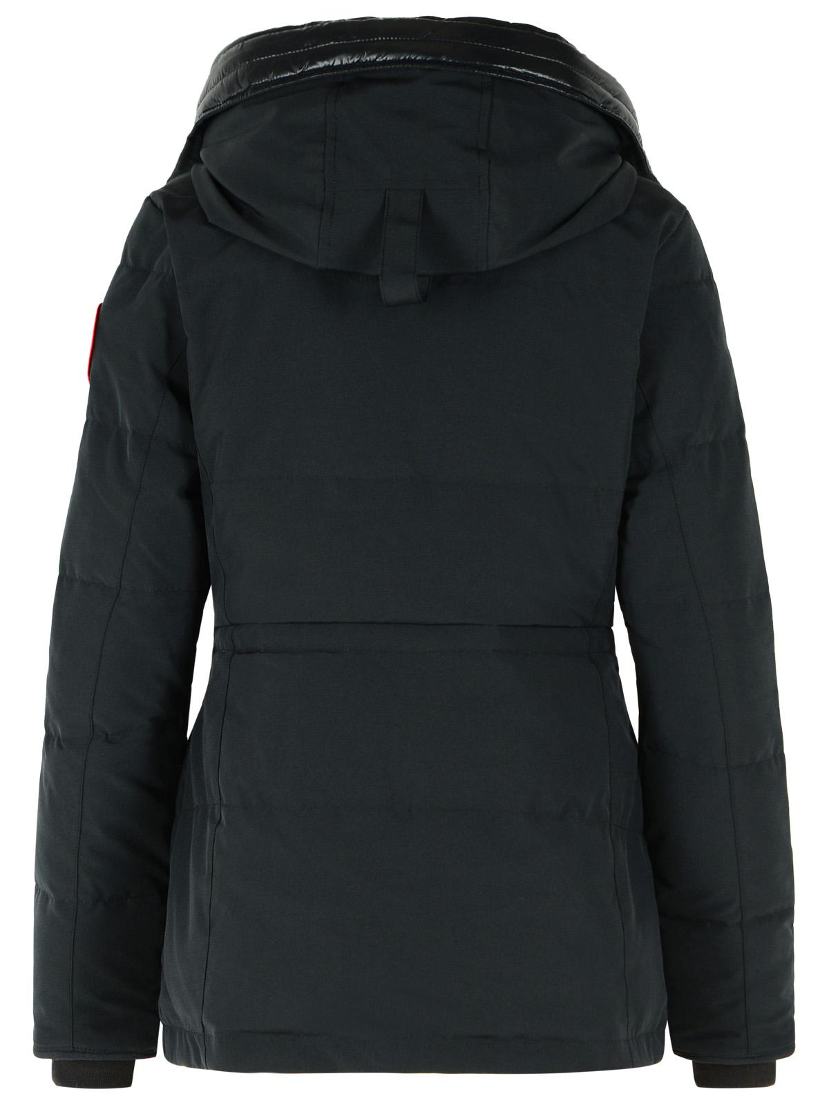 Canada Goose 'Chelsea' Black Recycled Polyester Parka Women