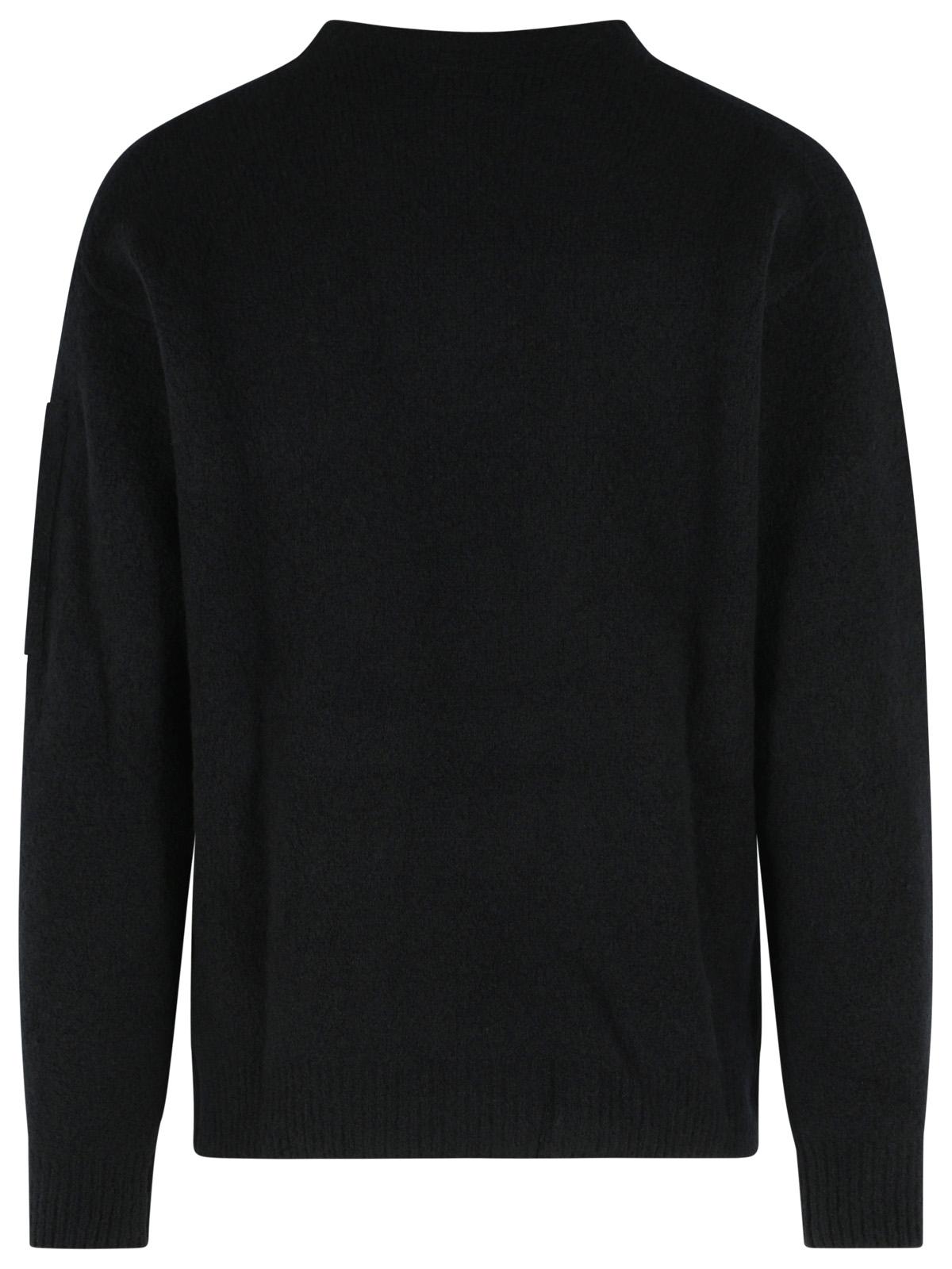 C.P. Company Black Wool Blend Sweater Men C.P. COMPANY