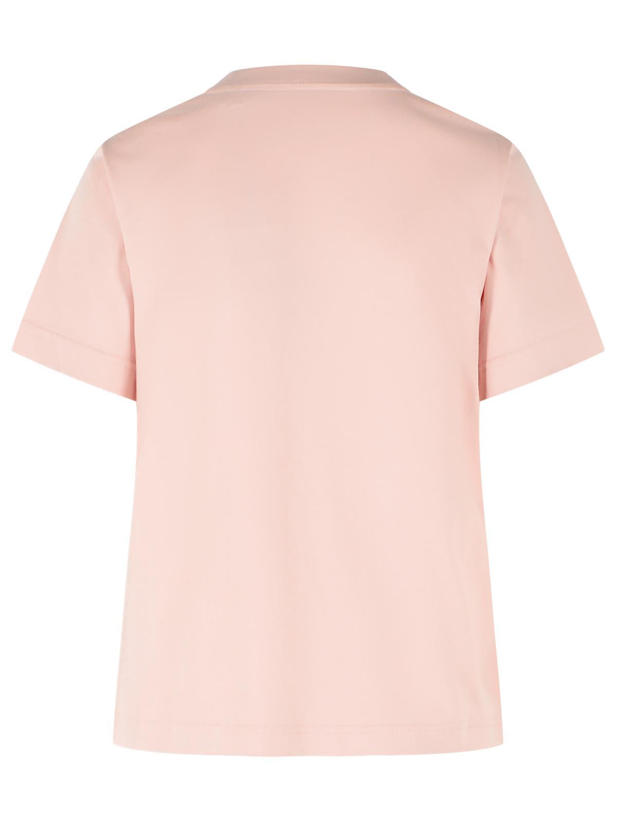 Burberry 'Frankie' Pink Cotton Bouquet T-Shirt Women BURBERRY