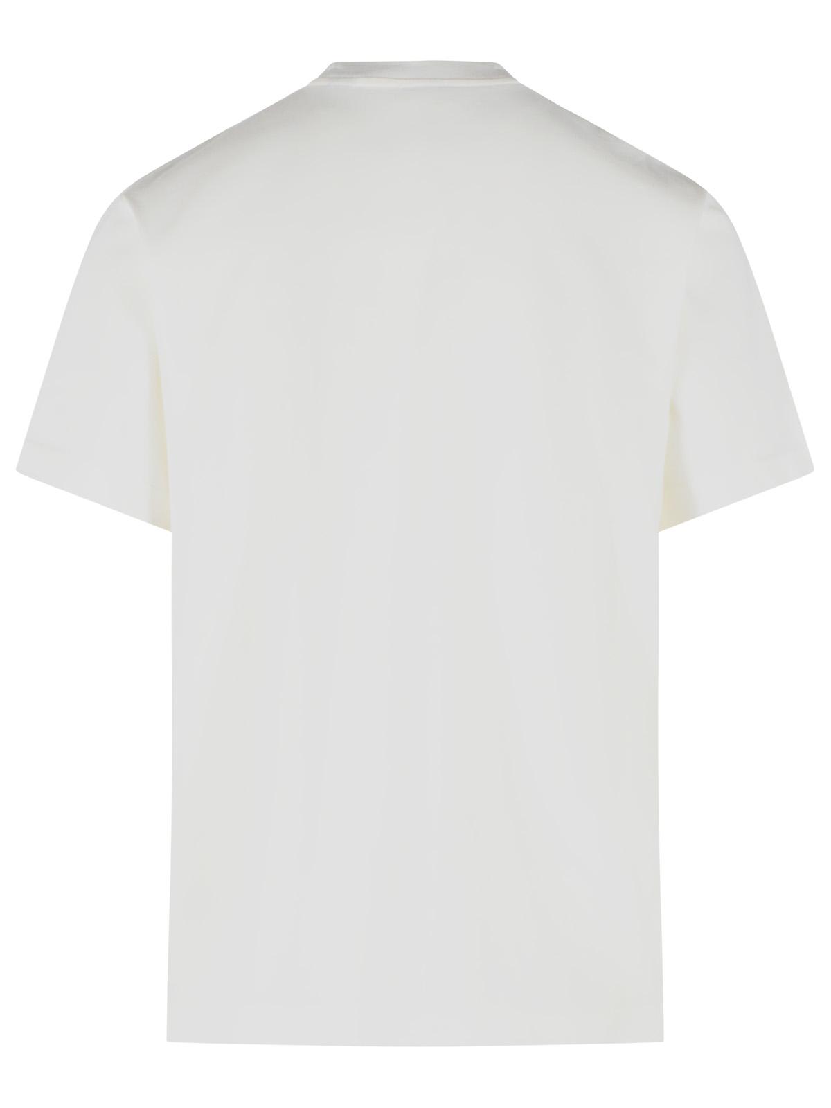 Burberry 'Seth' White Cotton T-Shirt Men BURBERRY