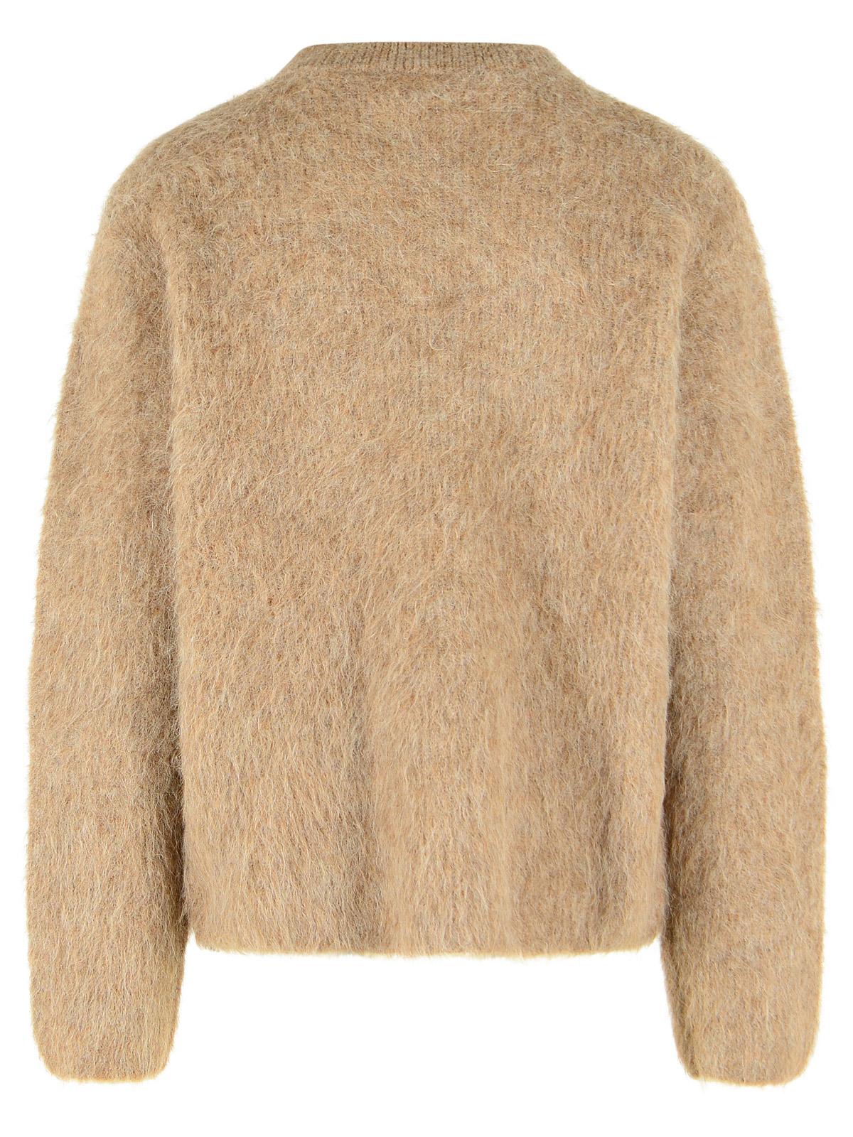 Sefr 'Haru' 'Greige' Alpaca Blend Sweater Men SEFR