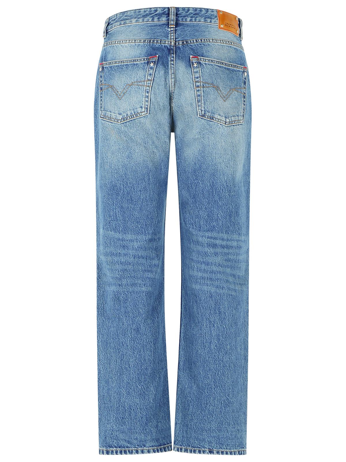 Isabel Marant 'Daya' Blue Cotton Jeans Women ISABEL MARANT