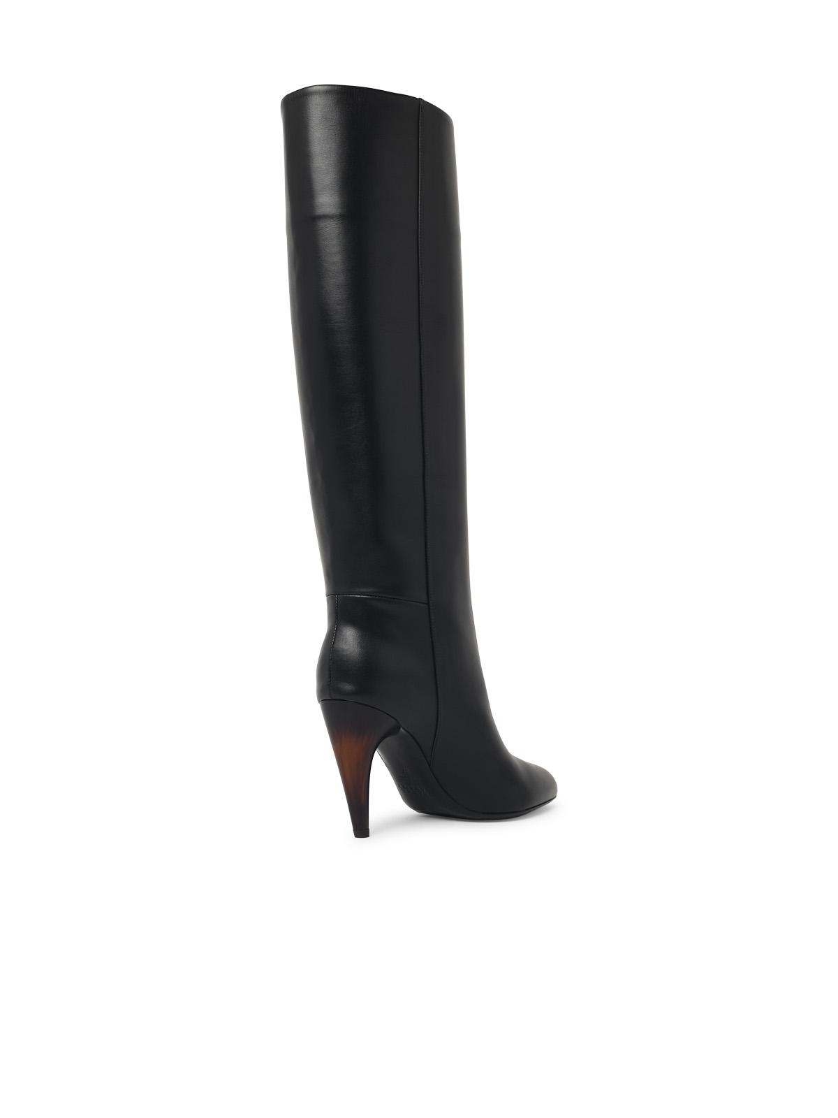 Isabel Marant 'Jany' Black Leather Boots Women ISABEL MARANT