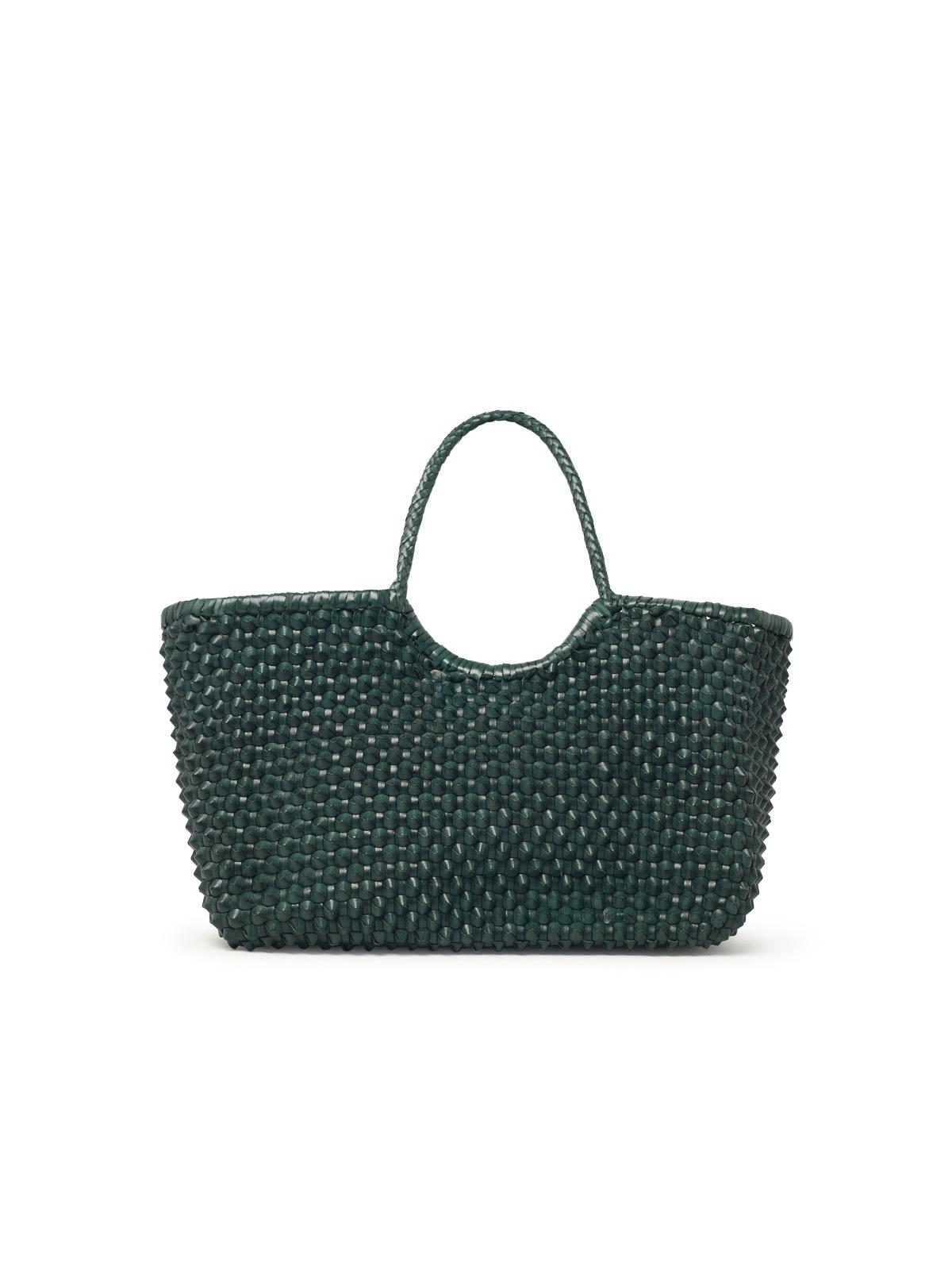 Dragon Diffusion Forest Green Leather Nantucket Cactus' Bag Women DRAGON DIFFUSION