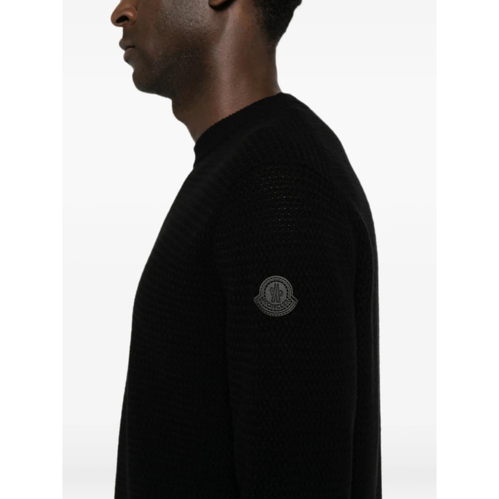 Moncler Black Sweaters & Knitwear - Jumpers Men MONCLER
