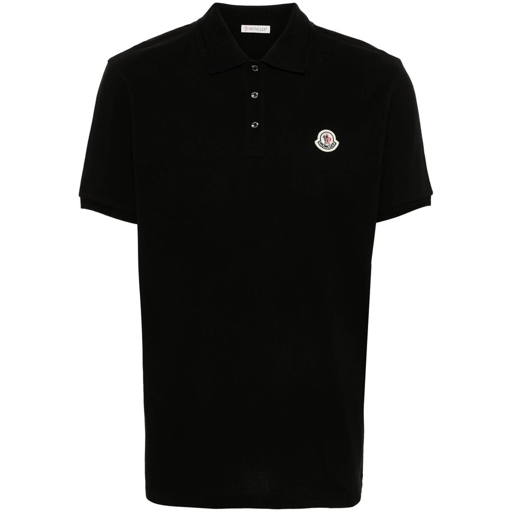 Moncler Black Polo Shirts Men Men MONCLER