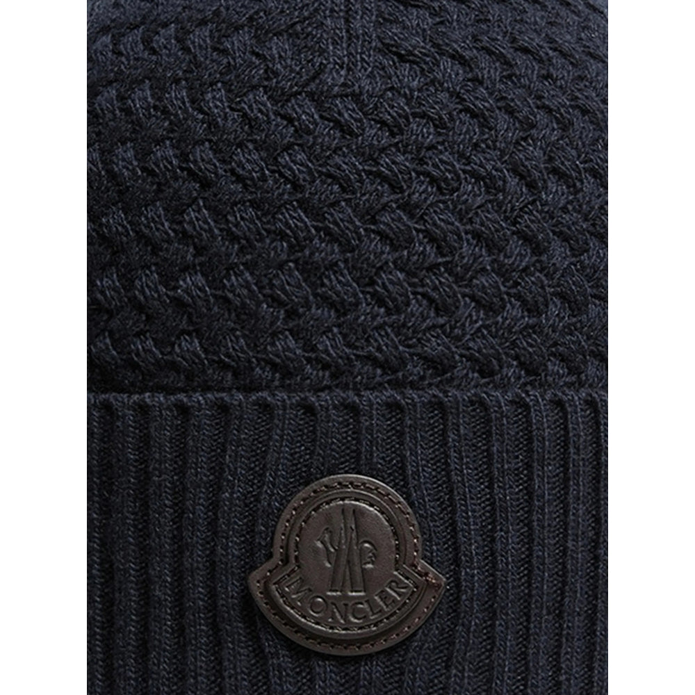 Moncler Blue Hats Men MONCLER