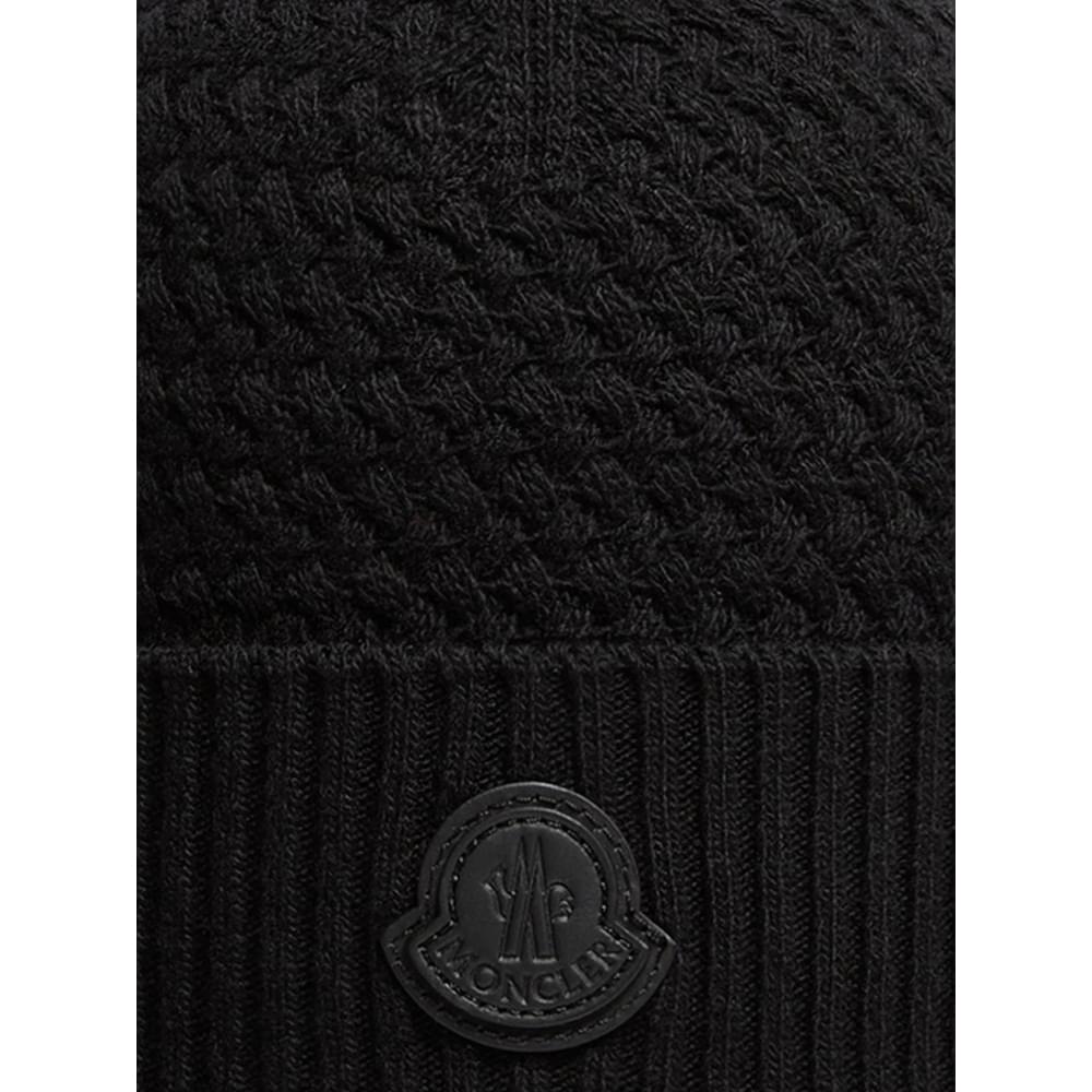 Moncler Black Hats Men Men MONCLER