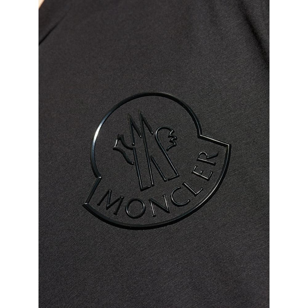 Moncler Black T-Shirts & Vests - T-Shirts Men MONCLER