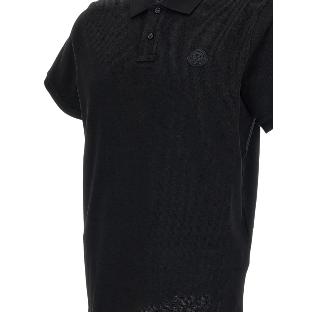 Moncler Black Polo Shirts Men MONCLER
