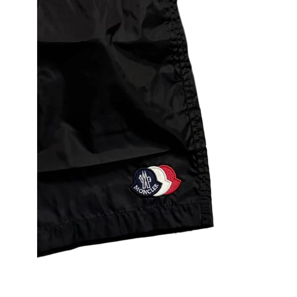 Moncler Black Beachwear - Swim Shorts Men MONCLER