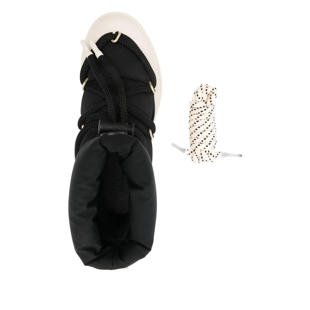 Moncler Black Trainers - Hi-Tops Men MONCLER