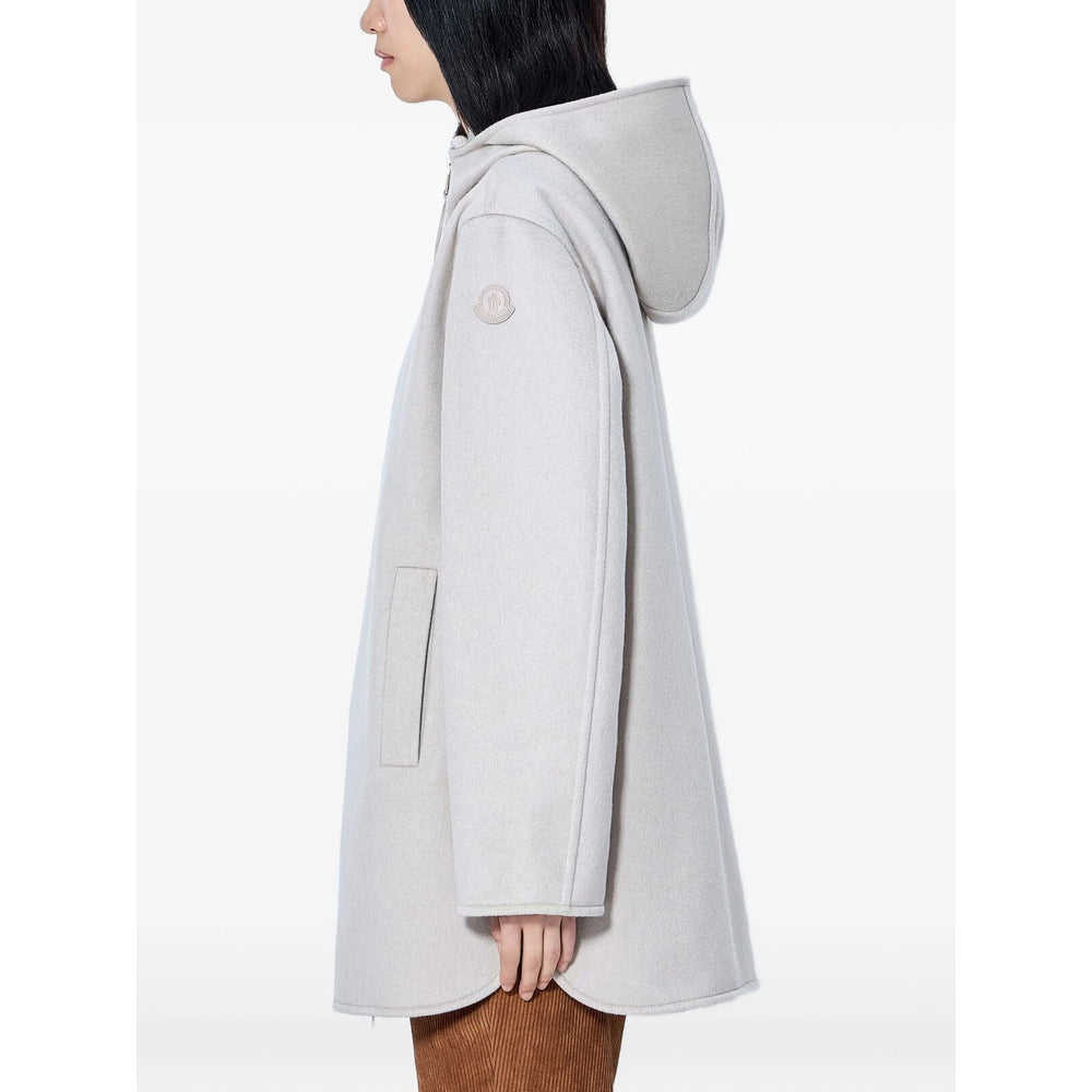 Moncler Neutrals Jackets - Oversized Jackets Women MONCLER