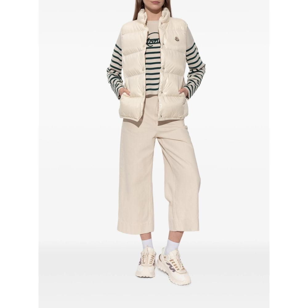 Moncler Neutrals Knitwear - Jumpers Women Women MONCLER