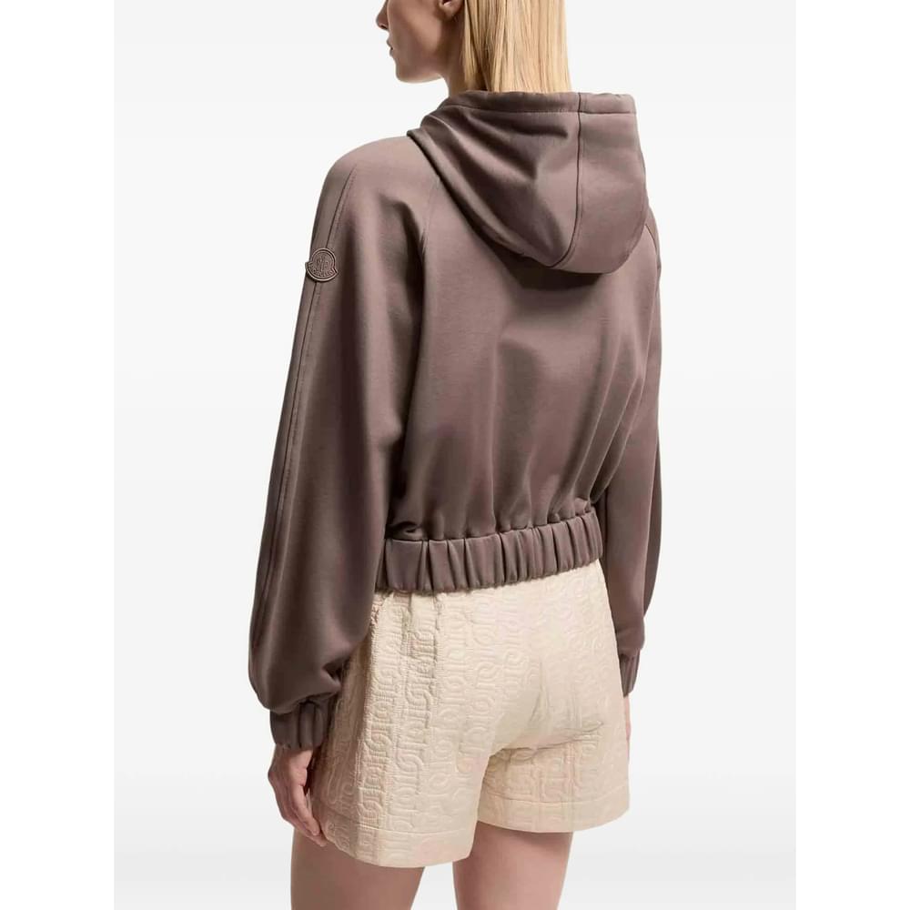 Moncler Brown Knitwear - Cardigans Women MONCLER