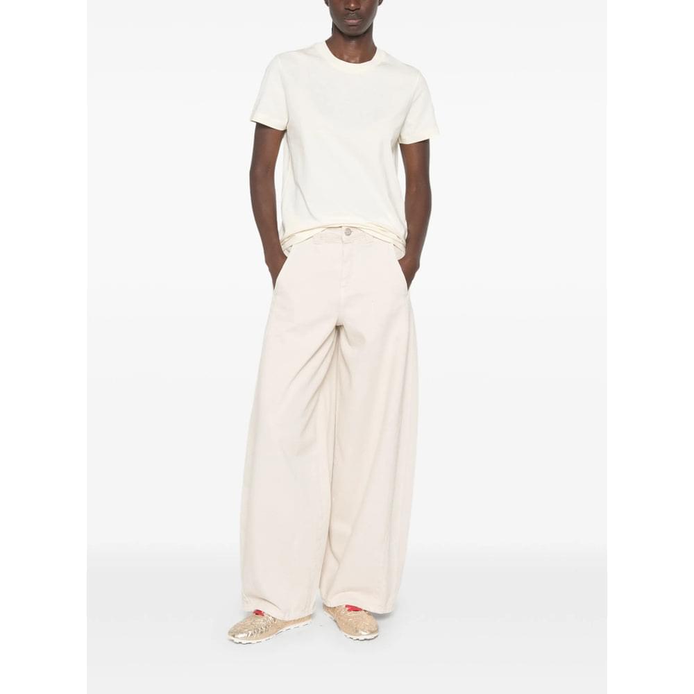 Moncler Neutrals Tops - T-Shirts & Jerseys Women MONCLER
