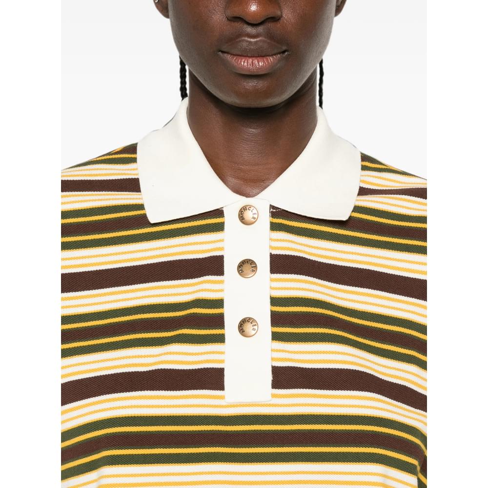 Moncler Brown Tops - Polo Tops Women MONCLER
