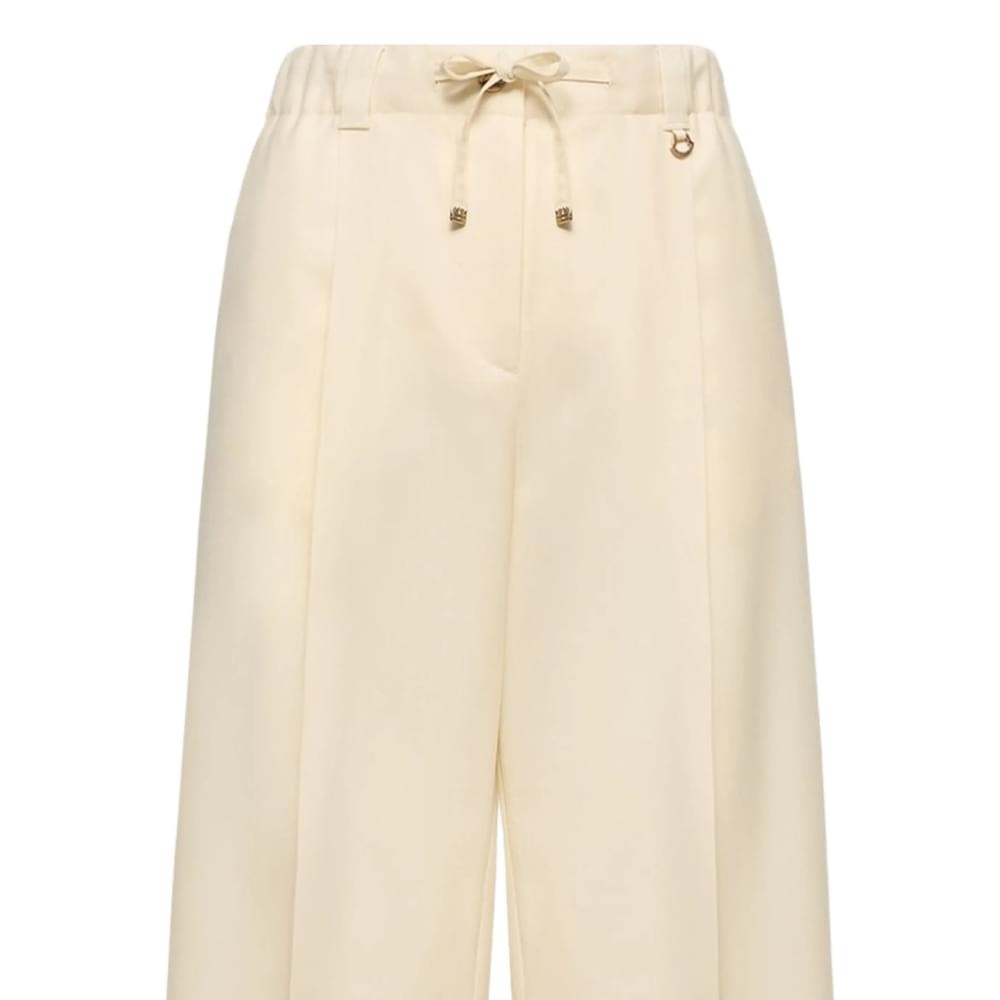 Moncler Neutrals Trousers - Straight Trousers Women MONCLER
