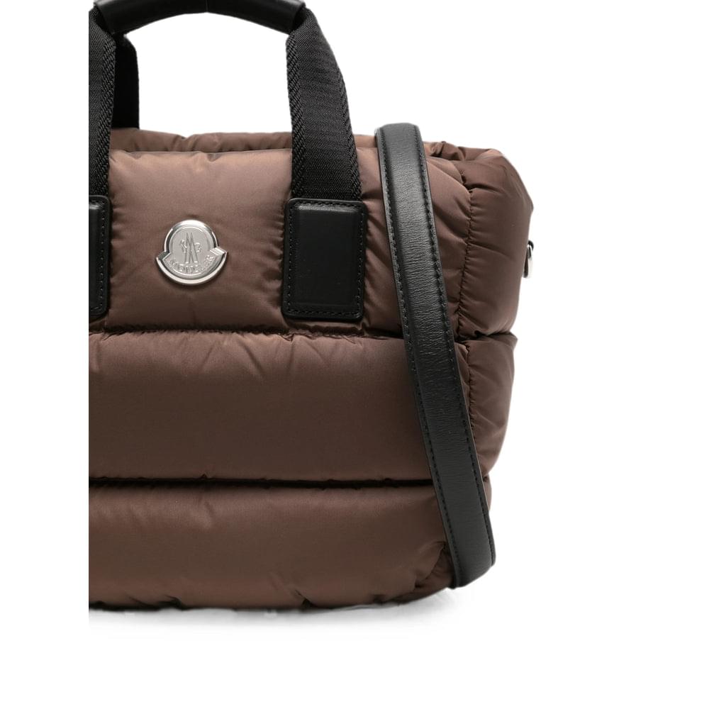 Moncler Brown Tote Bags Women Women MONCLER