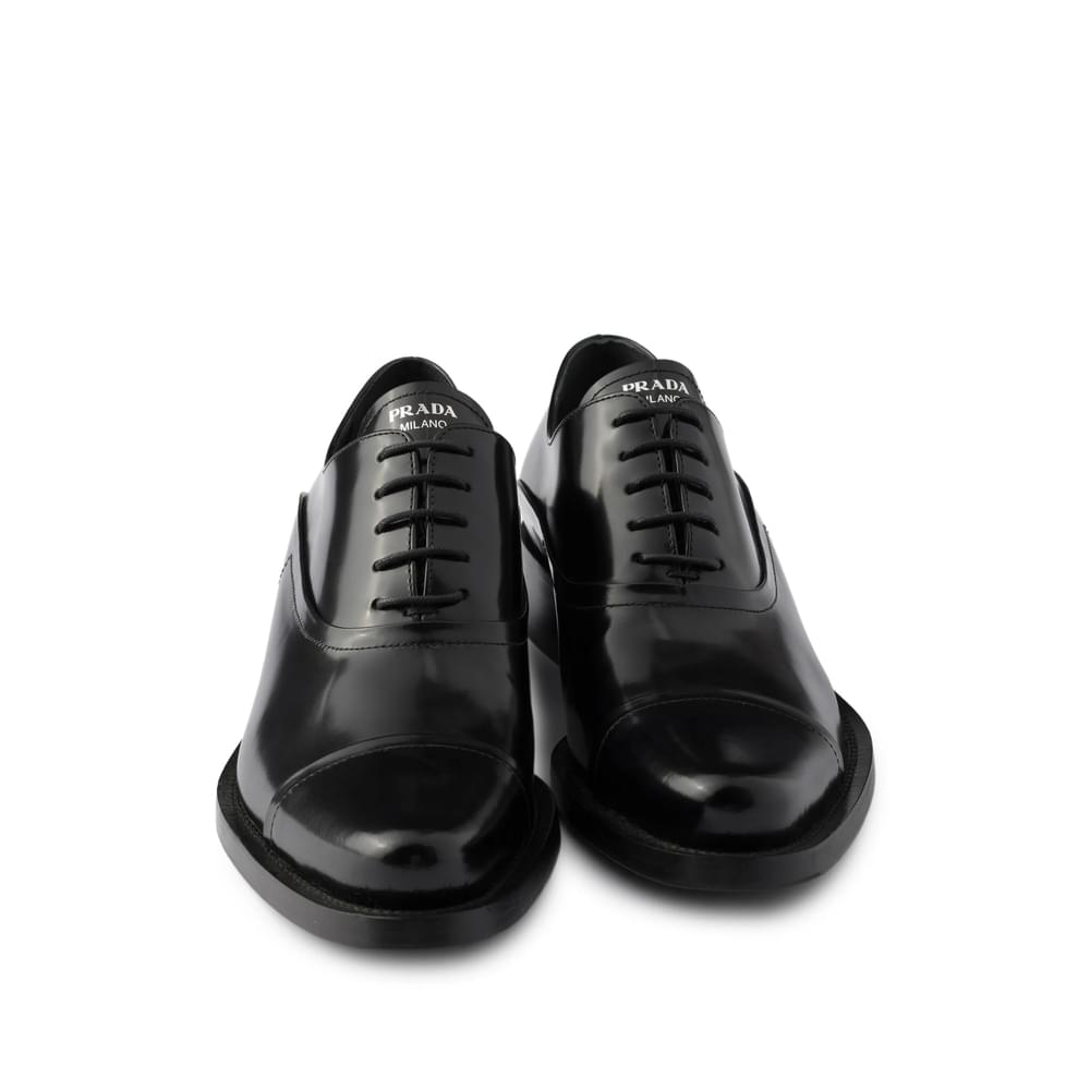 Prada Black Derby & Oxford Shoes Women PRADA