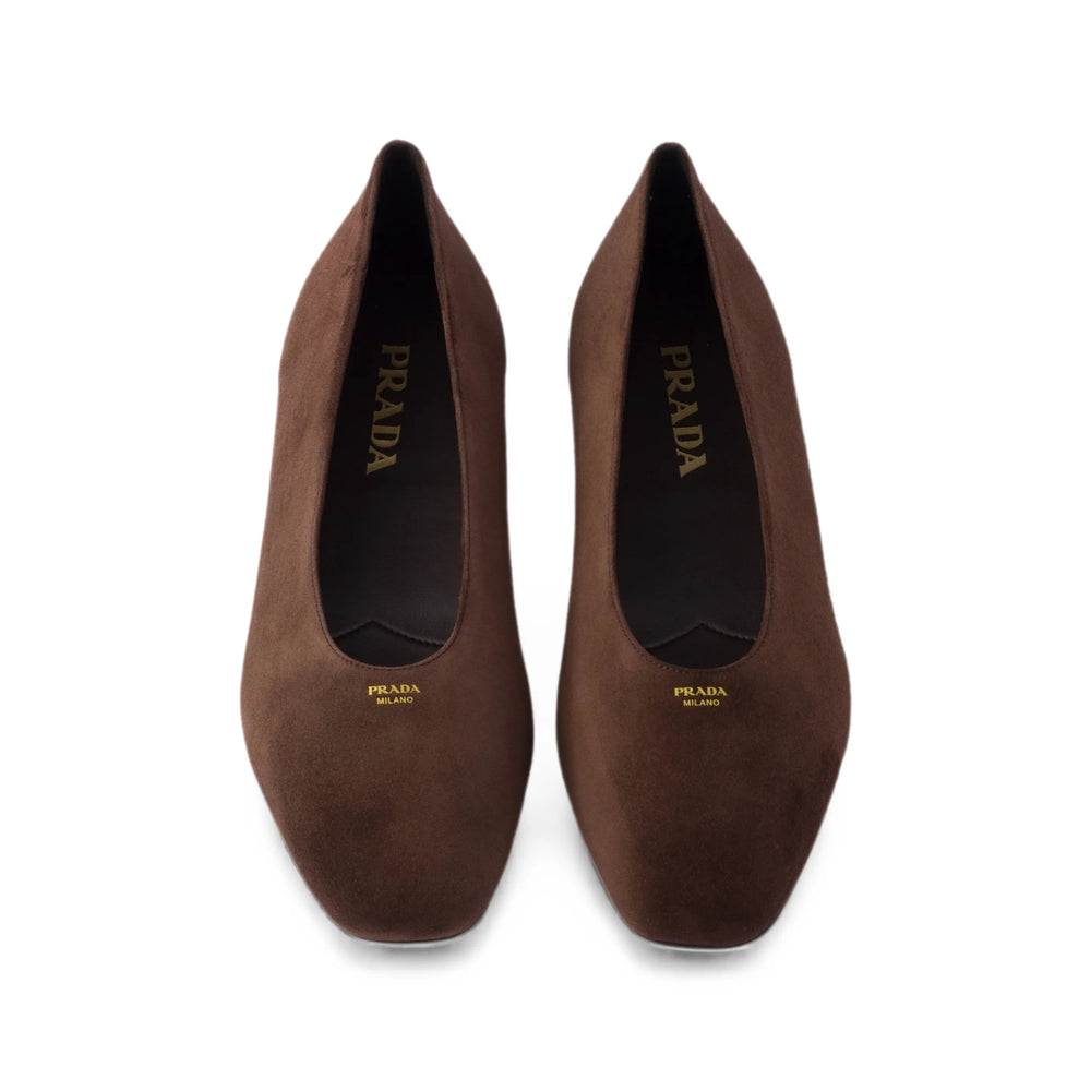 Prada Brown Ballet Flats Women PRADA