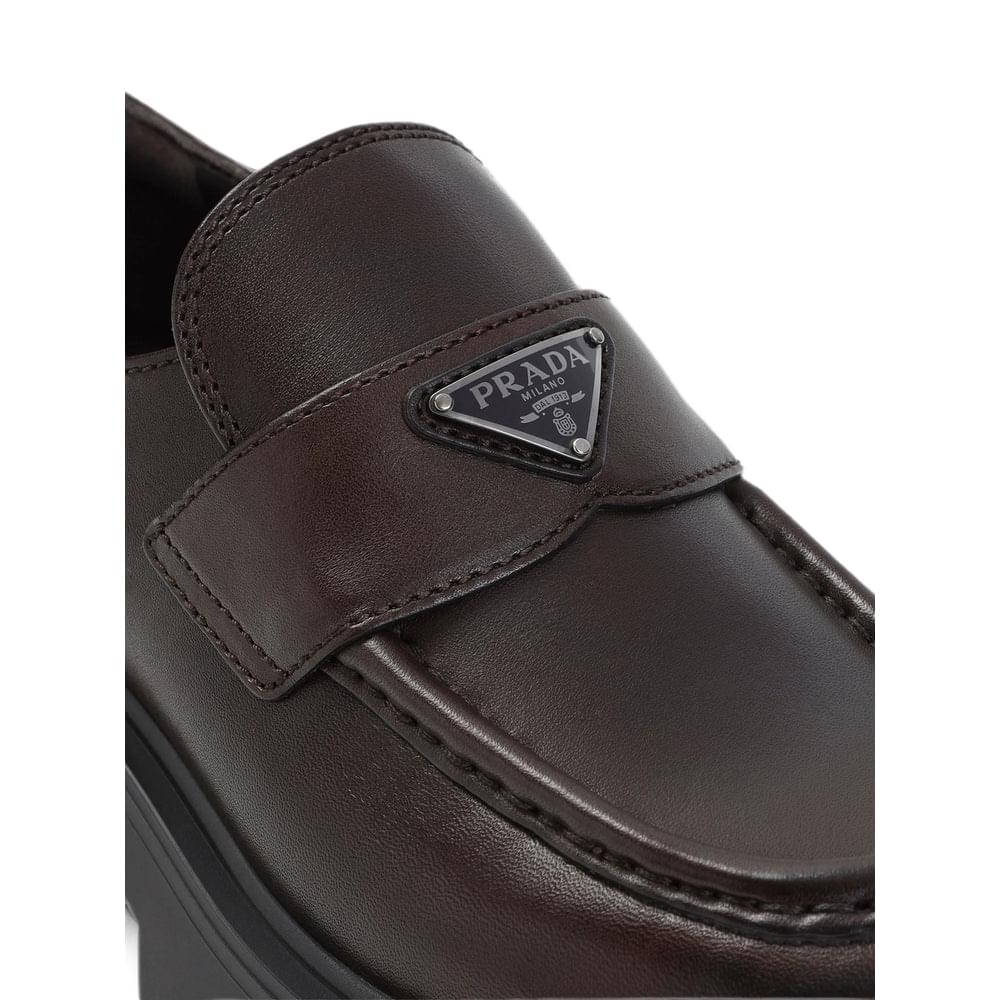 Prada Brown Loafers Women PRADA