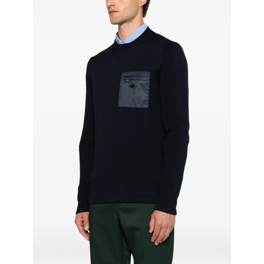 Prada Blue Sweaters & Knitwear - Jumpers Men PRADA