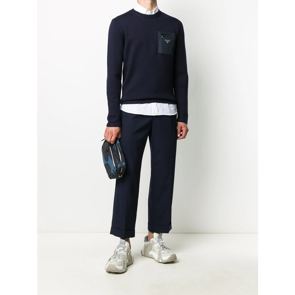 Prada Blue Sweaters & Knitwear - Jumpers Men PRADA