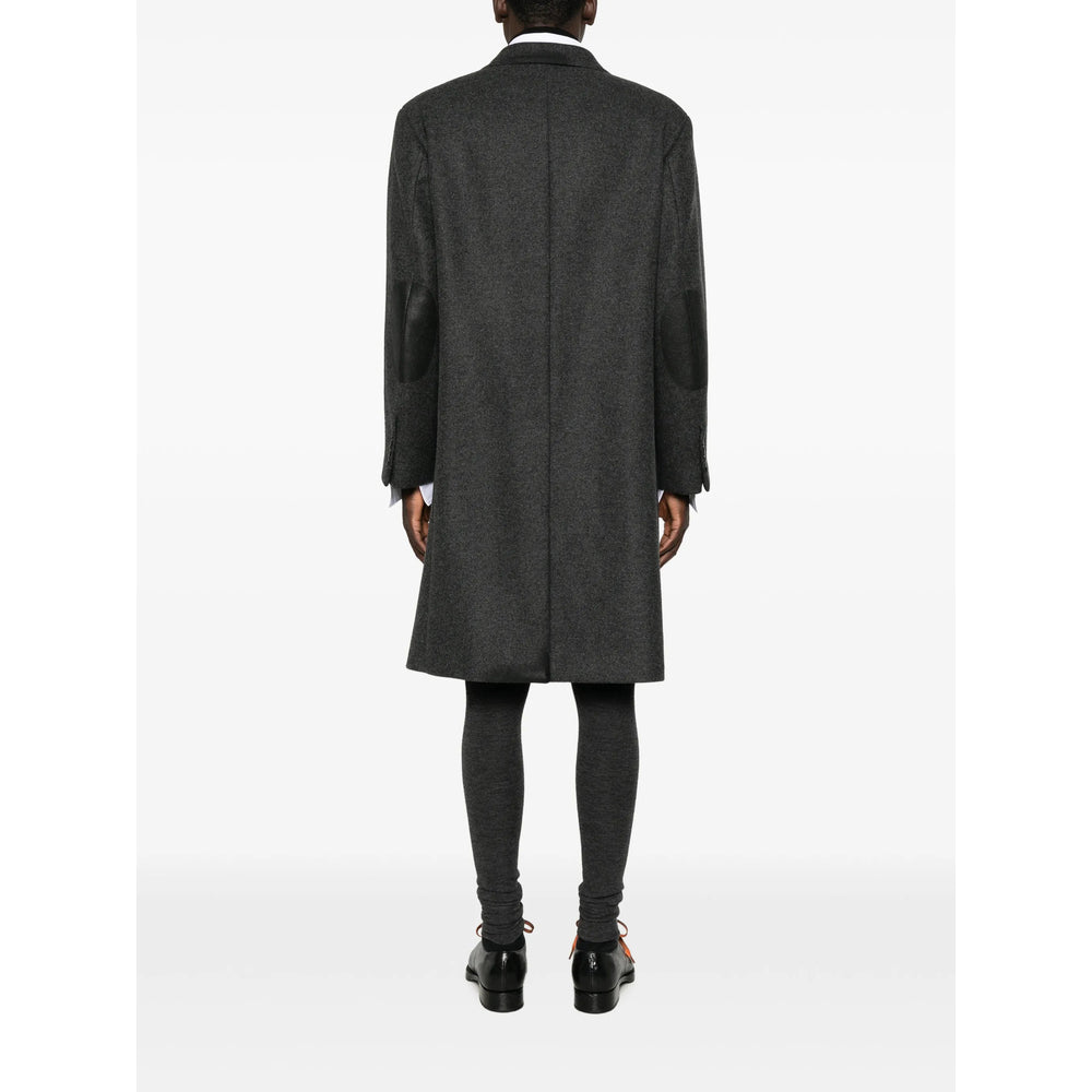 Prada Grey Coats - Single Breasted Coats Men PRADA