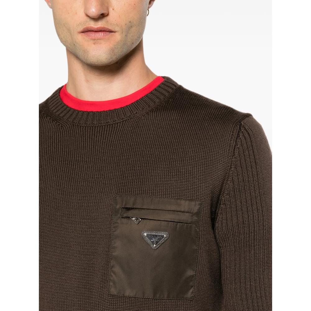 Prada Brown Sweaters & Knitwear - Jumpers Men PRADA