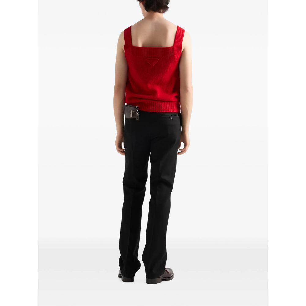 Prada Red T-Shirts & Vests - Vests & Tanks Men PRADA