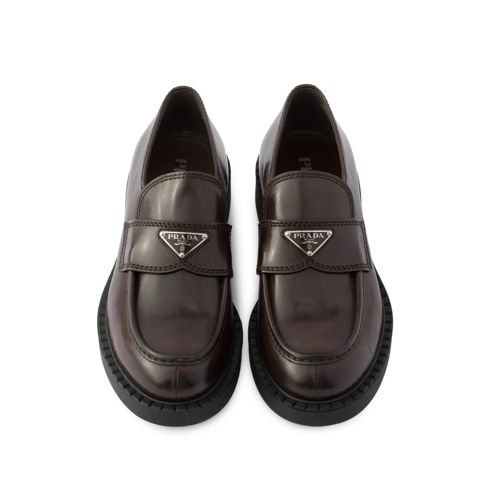 Prada Brown Loafers Men PRADA