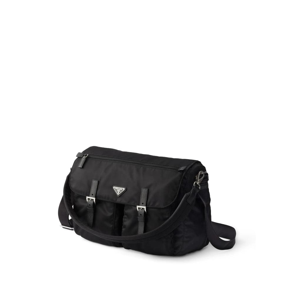 Prada Black Shoulder Bags Men PRADA