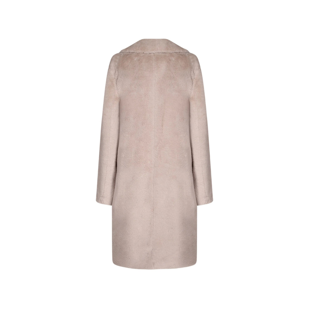 Herno Neutrals Coats - Faux Fur Coats Women HERNO