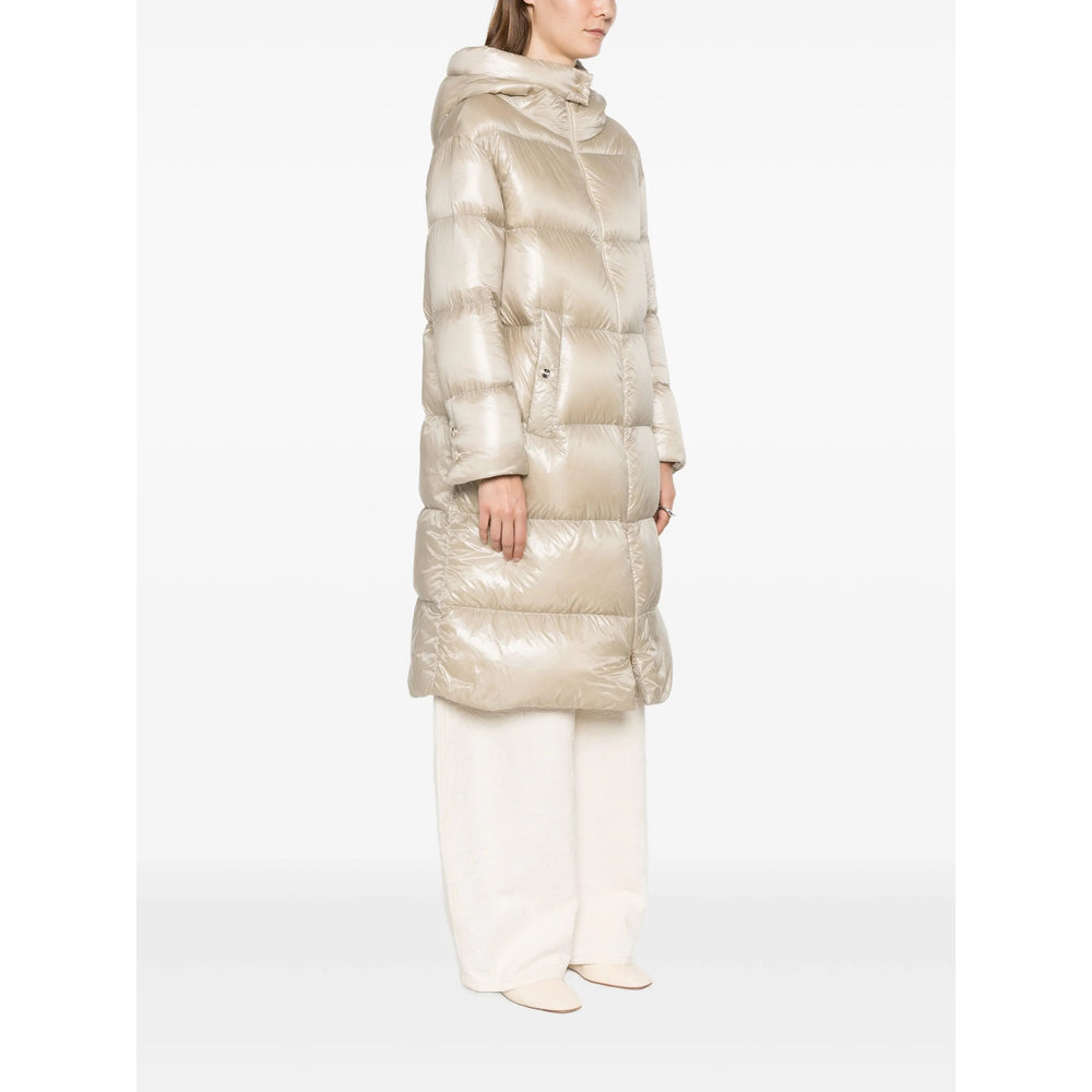 Herno Neutrals Coats - Parka Coats Women HERNO