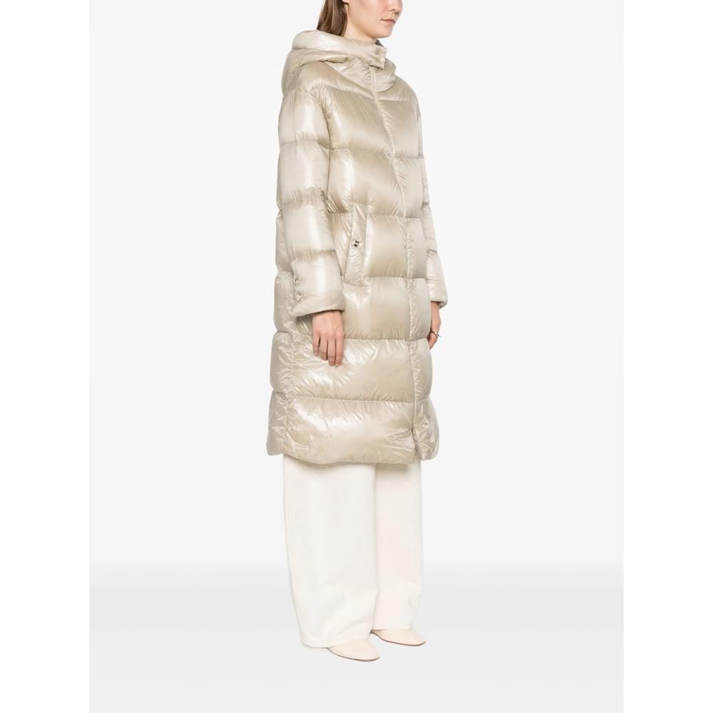 Herno Neutrals Coats - Parka Coats Women HERNO
