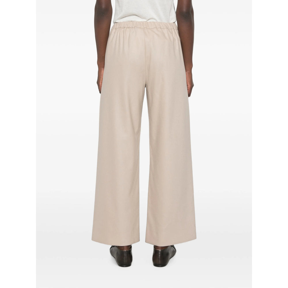 'S Max Mara Neutrals Trousers - Straight Trousers Women S MAX MARA