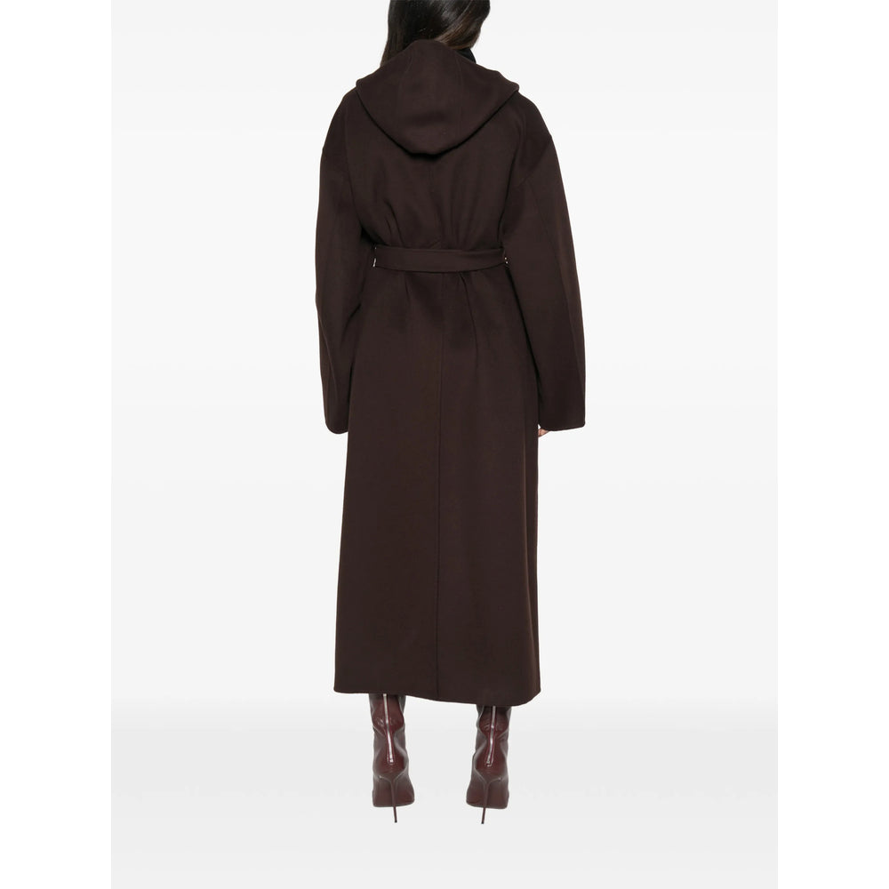 Sportmax Brown Coats - Oversized Coats Women